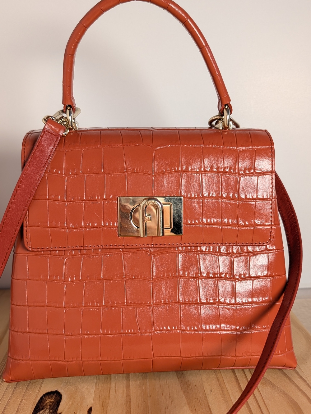 Furla Structured Top-Handle / Crossbody